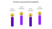 Best Creative PowerPoint Presentation In Candle Model
